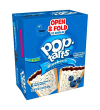 Kelloggs Pop-Tarts Frosted Blueberry Toaster Pastries 6 Count - 3.67 oz image 0