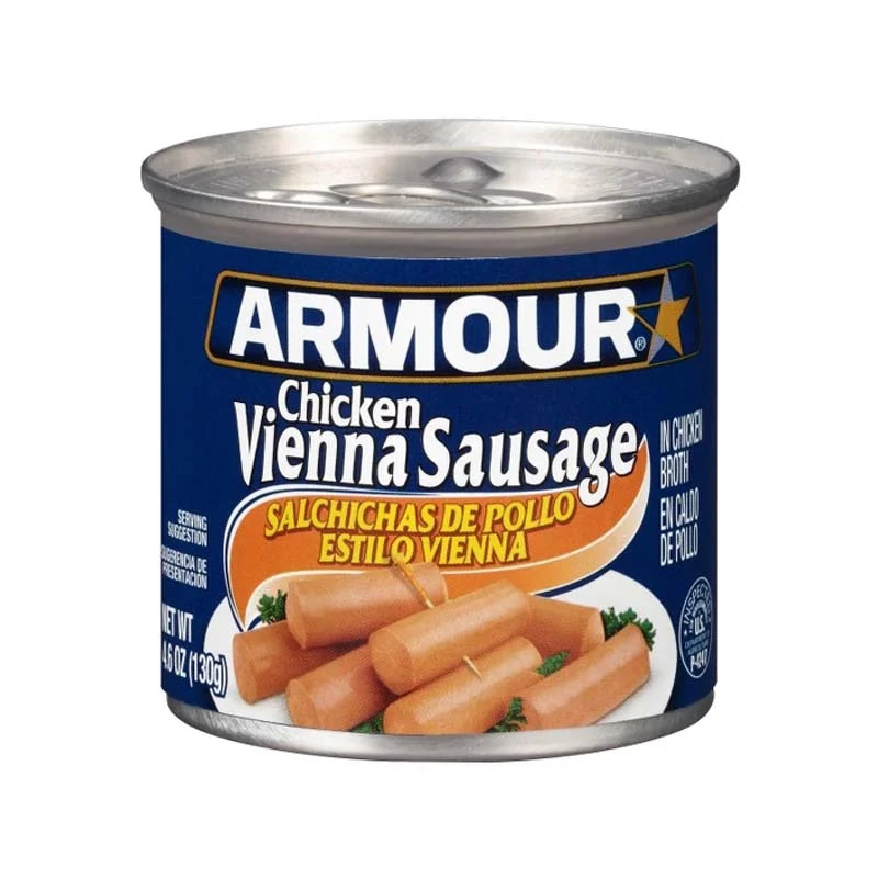 Armour Vienna Sausage Chicken - Can 4.6 oz image 0