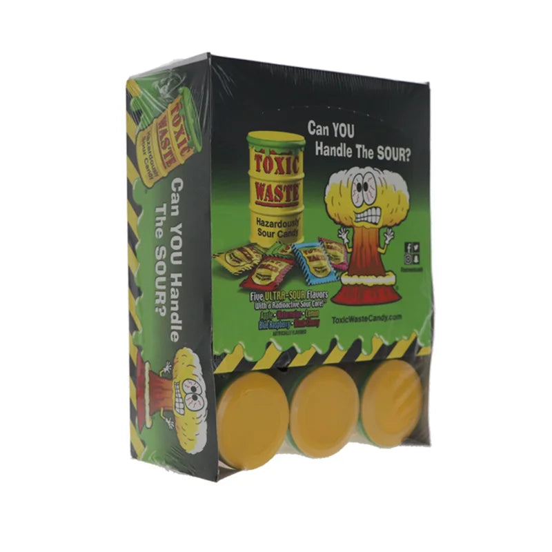 Toxic Waste Drums Assorted Sour Candy 12 Count - 1.7 oz image 1