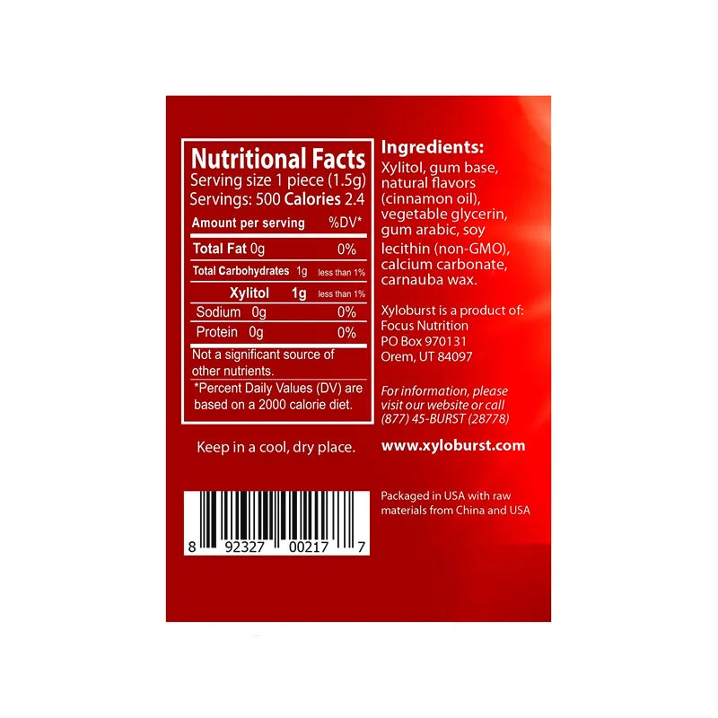 Dentyne Ice Gum Spicy Cinnamon 9 Count - 16 Pieces image 2