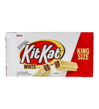 Nestle Kit Kat King Size Crisp Wafers White Chocolate 24 Count - 3 oz image 0