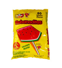 Vero Rebanaditas Paletas Lollipops - Sandia with Chilli 40 Count image 0