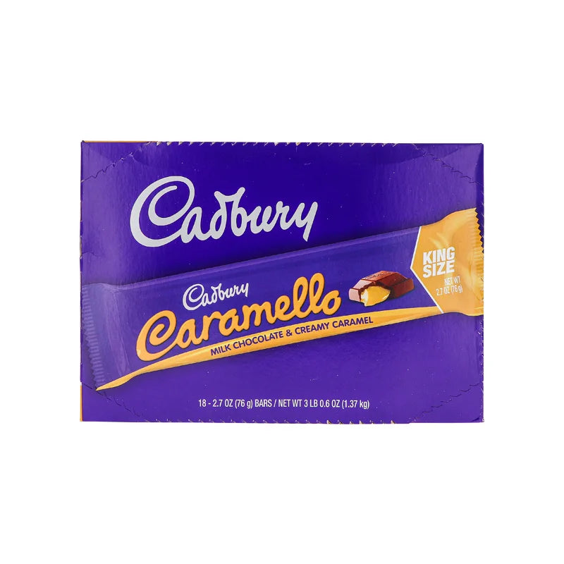 Caramello King Size Milk Chocolate & Creamy Caramel 18Ct/2.7Oz image 0