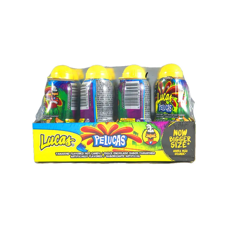 Lucas Pelucas Tamarindo Jumbo Candies 12 Count - 1.41 oz image 0