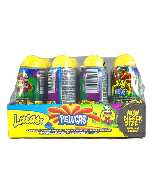 Lucas Pelucas Tamarindo Jumbo Candies 12 Count - 1.41 oz image 0