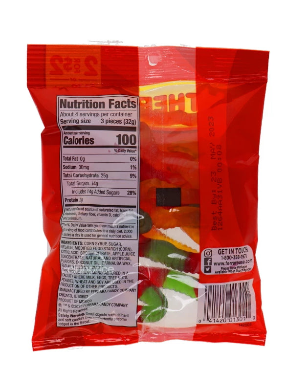 Sathers 2/$2 Gumi Worm Candy 12 Count - 4.25 oz image 0