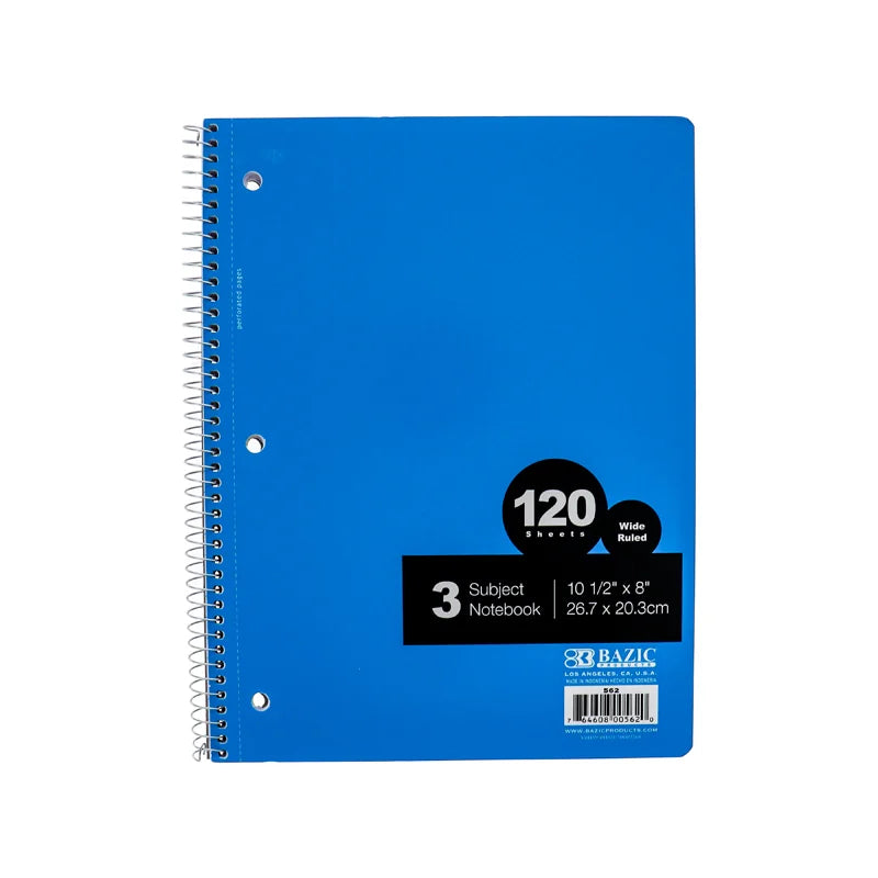 Mead Spiral Notebook 1 Subject - 120 Sheets image 0