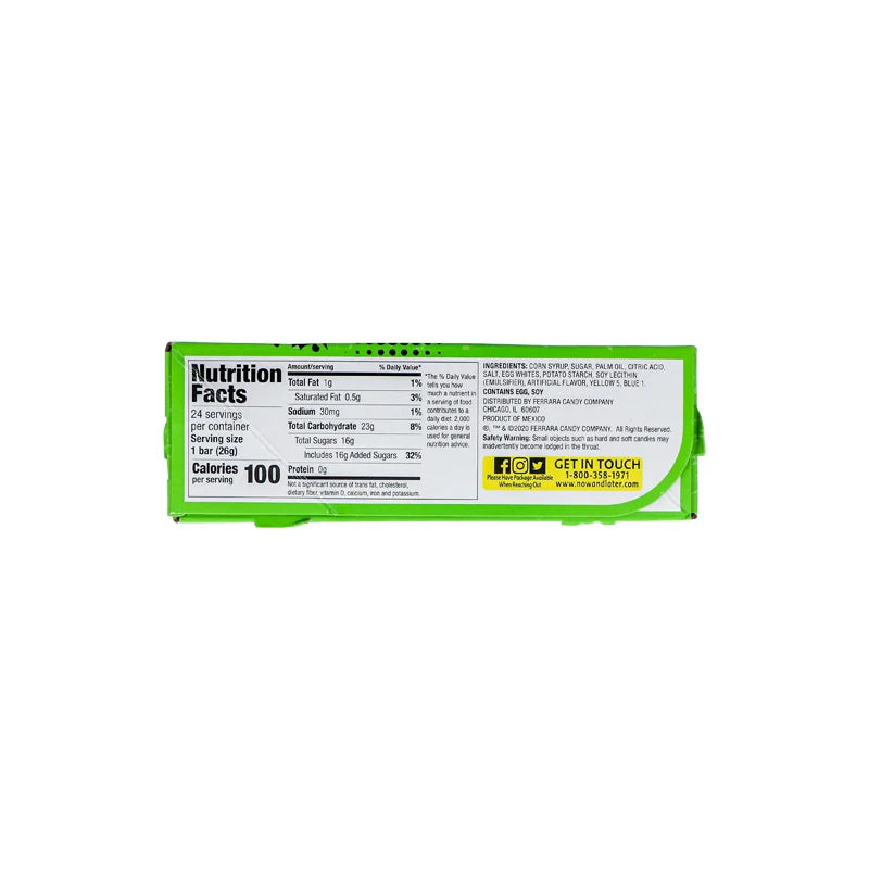 Now & Later 25c Chewy Apple Candy 24 Count - 6 Pieces image 2