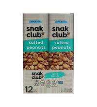Snak Club Salted Peanuts - Tube 12 Count image 0