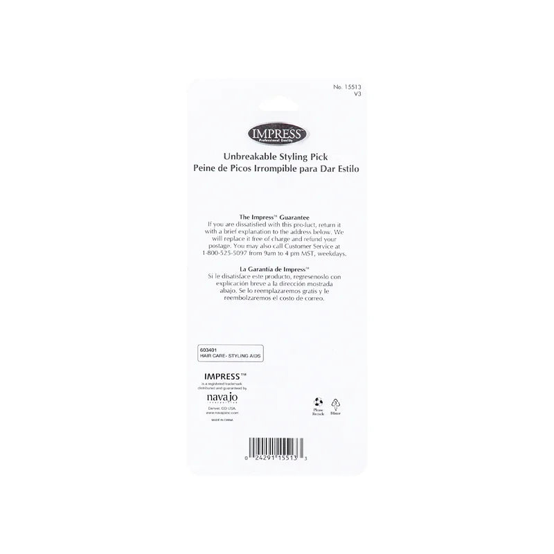 Impress Styling Pick - Plastic - 1 Count Only image 1