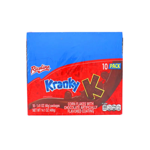 Ricolino Kranky Corn Flakes With Chocolate 10 Count - 1.41 oz