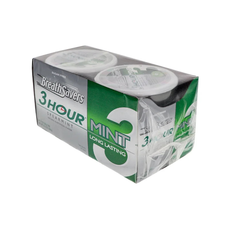 Breath Savers 3Hour Mint Spearmint Can 8/1.27Oz image 0