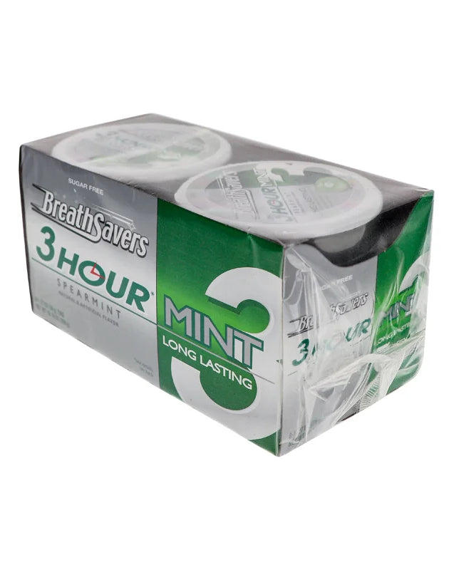 Breath Savers 3Hour Mint Spearmint Can 8/1.27Oz image 0