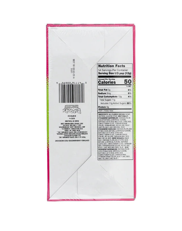 Topps Baby Bottle Pop 2Dmax 18/1.3Oz image 0