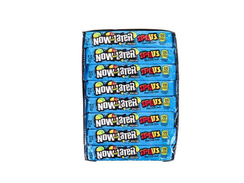 Now & Later Splits Stick Candy 24 Count - 16 Pieces - 0.93oz image 0