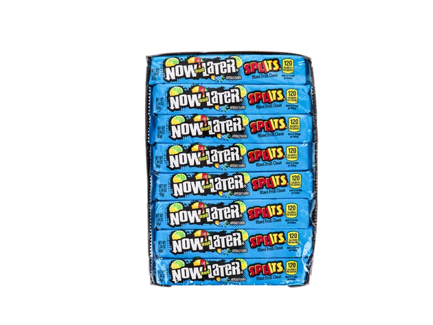 Now & Later Splits Stick Candy 24 Count - 16 Pieces - 0.93oz image 0