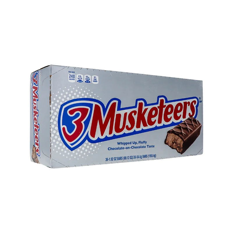 3 Musketeers Chocolate Candy Bar 36 Count - 1.92 oz image 1