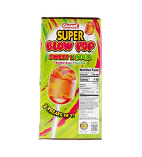 Charms Super Blow Pop Sweet N Sour Bubble Gum Filled Pop (100 Count) image 2