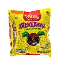 Vero Pica Fresa Sugar Candy 100ct image 0
