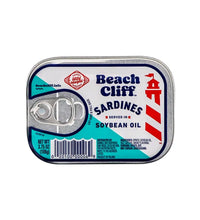 Beach Cliff Sardines in Soybean Can 3.75 oz image 0