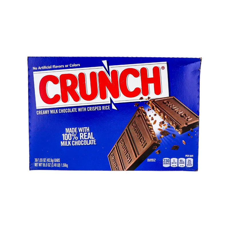 Nestle Crunch Chocolate Wafer Bar Count 36 - 1.55 oz image 0