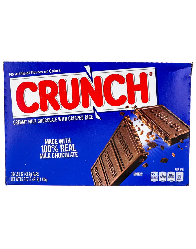 Nestle Crunch Chocolate Wafer Bar Count 36 - 1.55 oz image 0