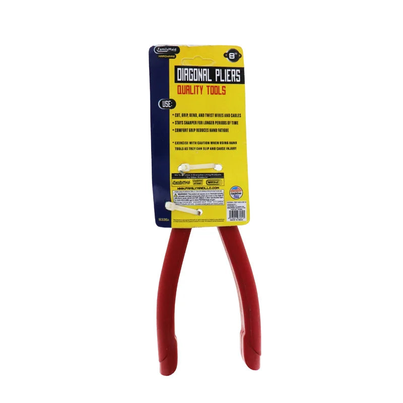 Family Maid 8 Inch Diagonal Pliers - 1 Count Only image 1