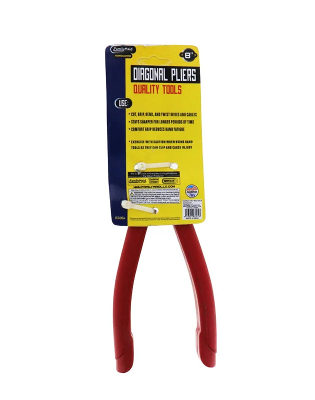 Family Maid 8 Inch Diagonal Pliers - 1 Count Only image 0