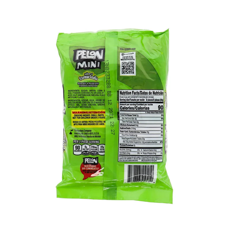 Pelon Pelo Rico Bag Mini Tamarind 12 Count - 0.52 oz image 1