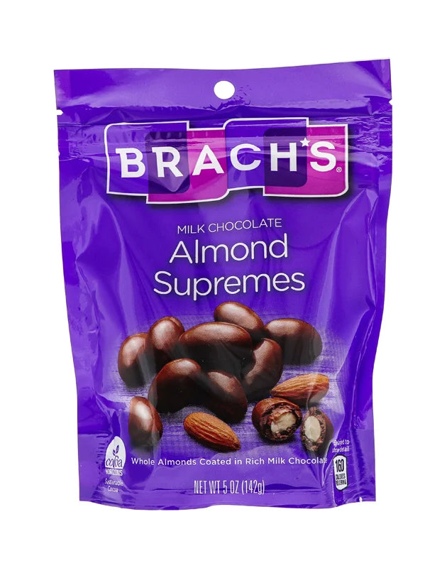 Brachs Peg Bag Almond Supremes 8 Count - 5 oz image 0