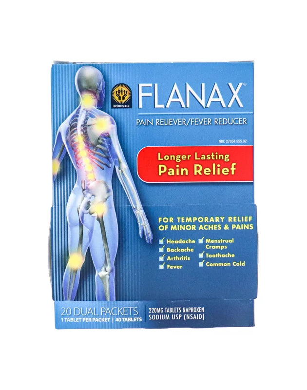 Flanax Pain Relief Tablet 20 Count - (Pack of 2) image 0