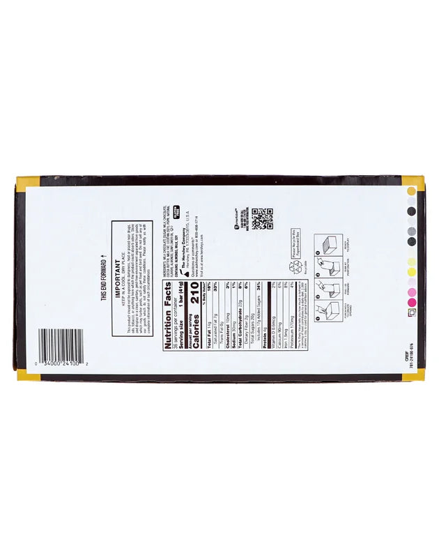 Hershey's Milk Chocolate with Almonds Candy Bar 36 Count - 1.45 oz image 0