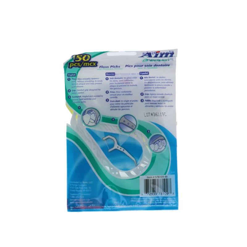 Aim Floss Picks - (Pack of 50) image 1