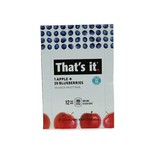 That's It Fruit Bar - Apple and Blueberry 12 Count - 1.2 oz image 0
