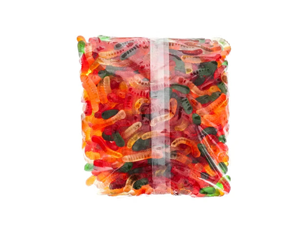 Ferrara Bulk Sour Wow Worms - Bag 5 lb image 0