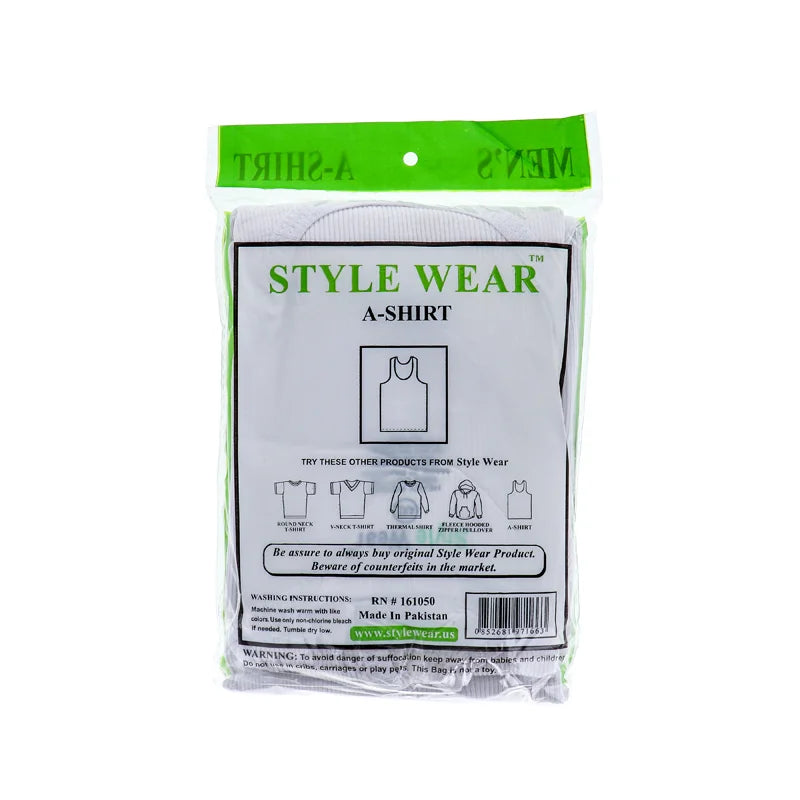 Muscle Shirt - White 4 XL - 1 Count Only image 0
