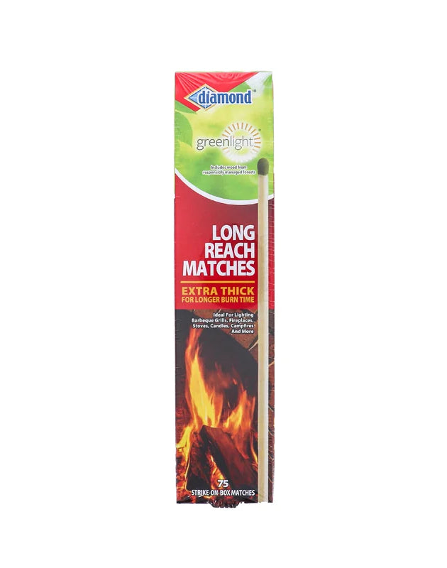 Diamond Long Reach Matches 75 count image 0