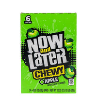 Now & Later 25c Chewy Apple Candy 24 Count - 6 Pieces image 0