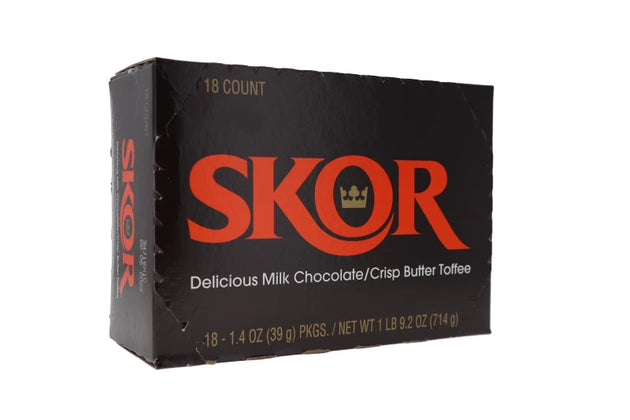 Skor Milk Chocolate & Butter Toffee Candy 18 Count - 1.4 oz image 0