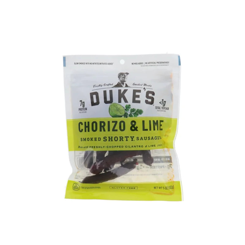 Duke's Chorizo & Lime Smoked Shorty Sausages 5 oz image 0