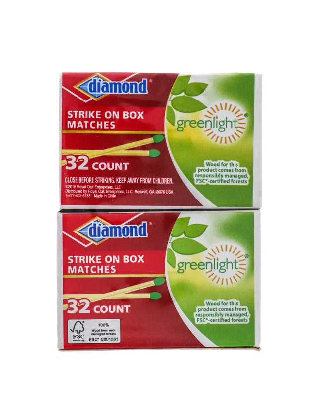 Diamond Green Light Strike Mini Matches 10 box - (Pack of 1) image 0