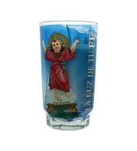 Glass Candle Cup Divino Nino Jesus Each image 0