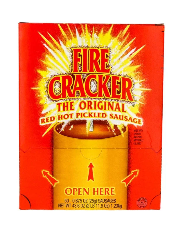 Penrose Firecracker Red Hot Pickled Sausage 2/$1.00 50 Count - 0.88 oz image 0