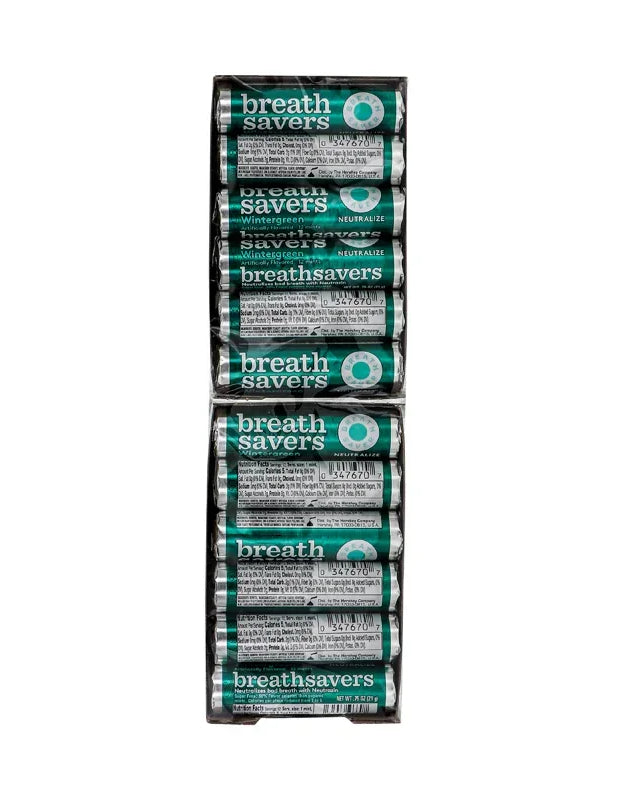 Breath Savers Mints Wintergreen Roll 24/0.75Oz image 0