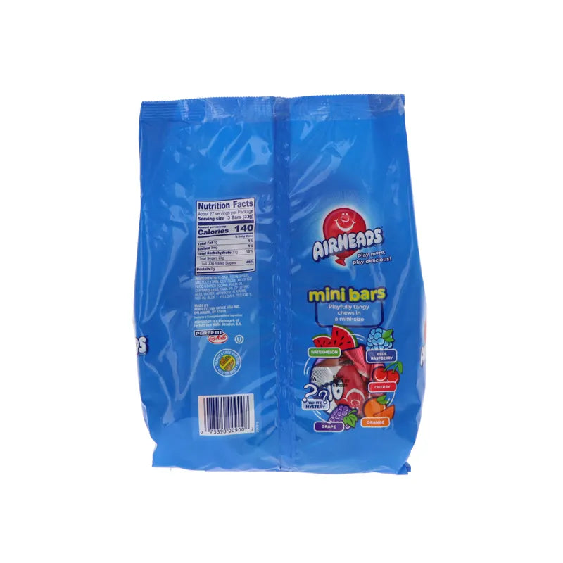 Airheads Mini Bars Assorted Flavors 80 Count - 32.12 oz image 1