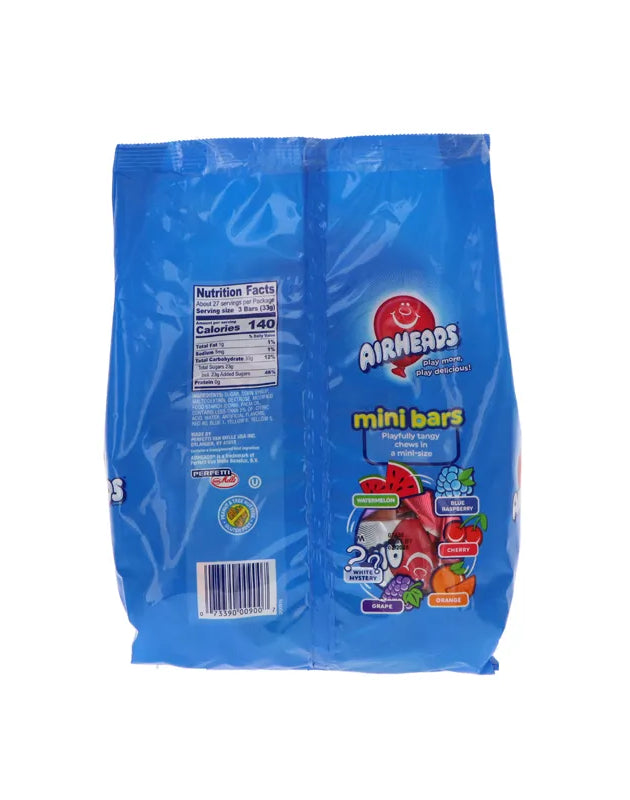Airheads Mini Bars Assorted Flavors 80 Count - 32.12 oz image 0