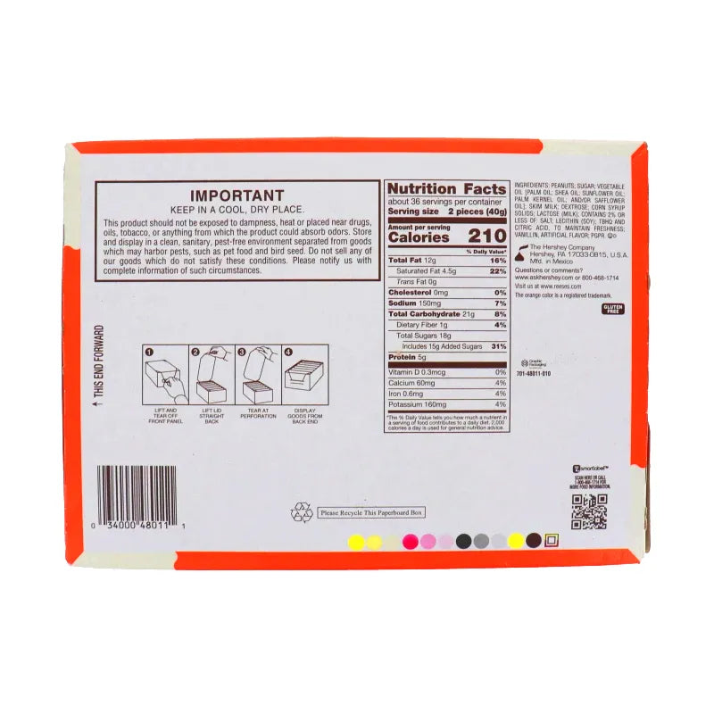 Reese's King Size White Peanut Butter Cups (18 count) - 2.8 oz image 1