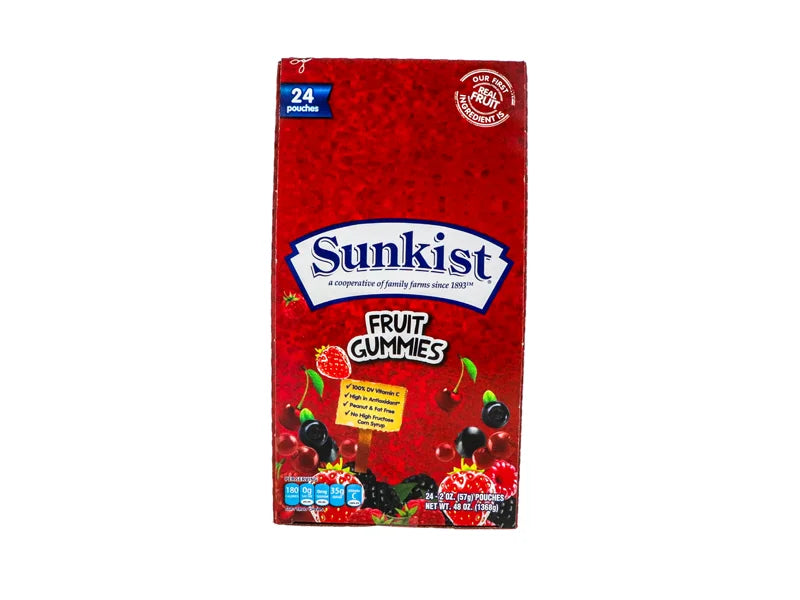 Sunkist Gummy Berry Blast 24 Count - 2 oz image 0