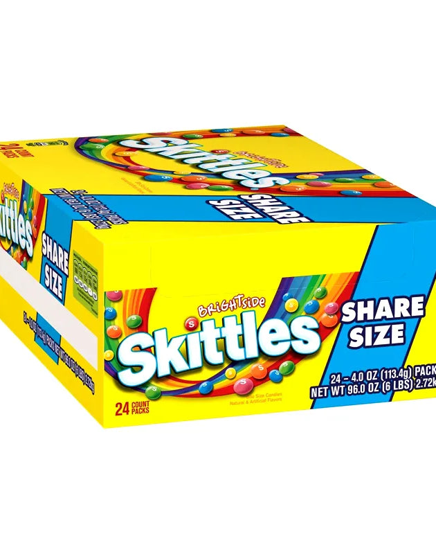 Skittles, King Size Brightside, Count 24 (4 oz) image 0