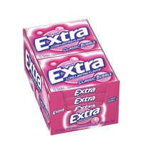 EXTRA Classic Bubble Sugar Free Chewing Gum - Pack of 10 - 15 stk image 0